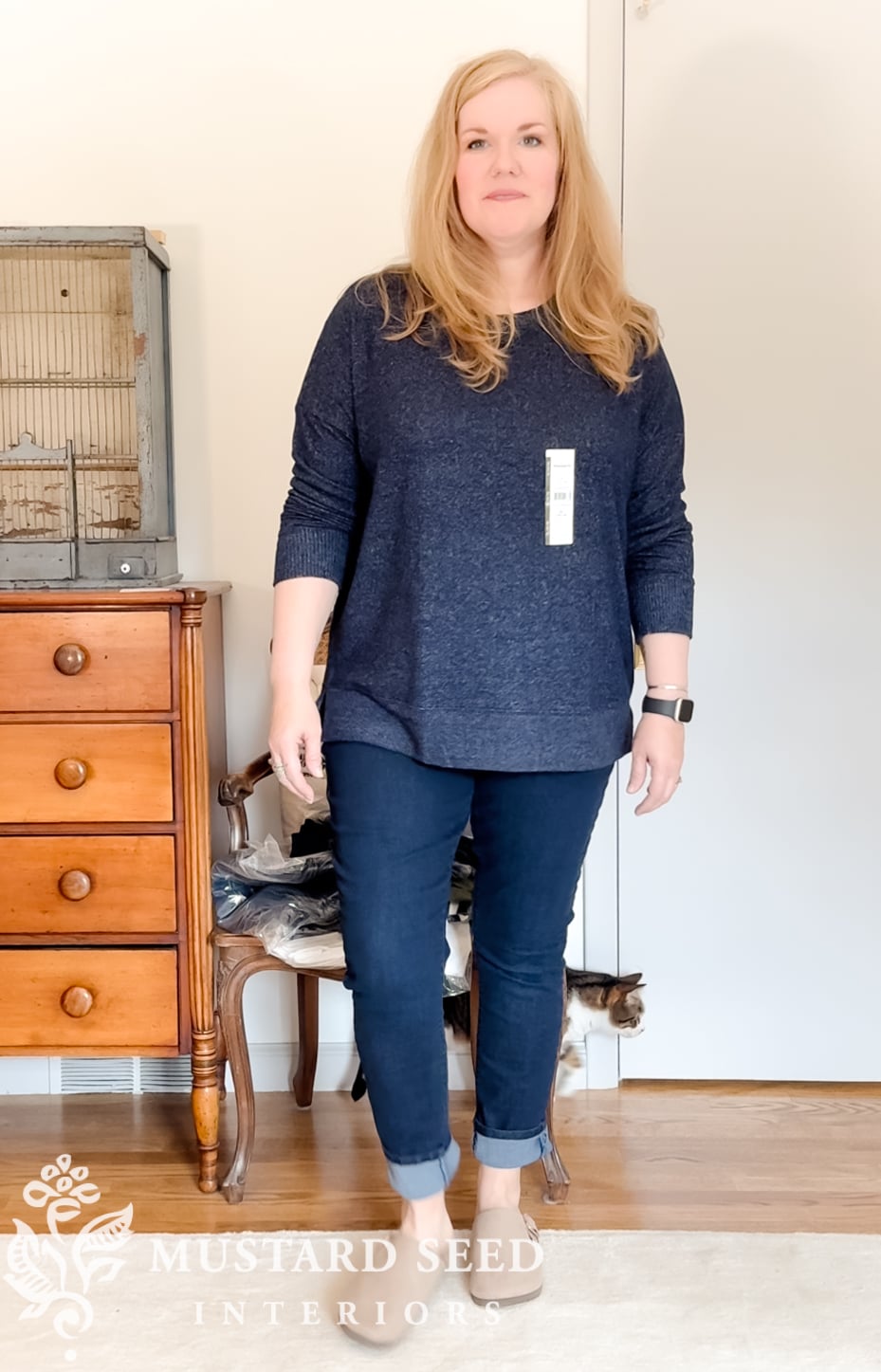 midsize try-on | fall 2024 | walmart fashion | miss mustard seed